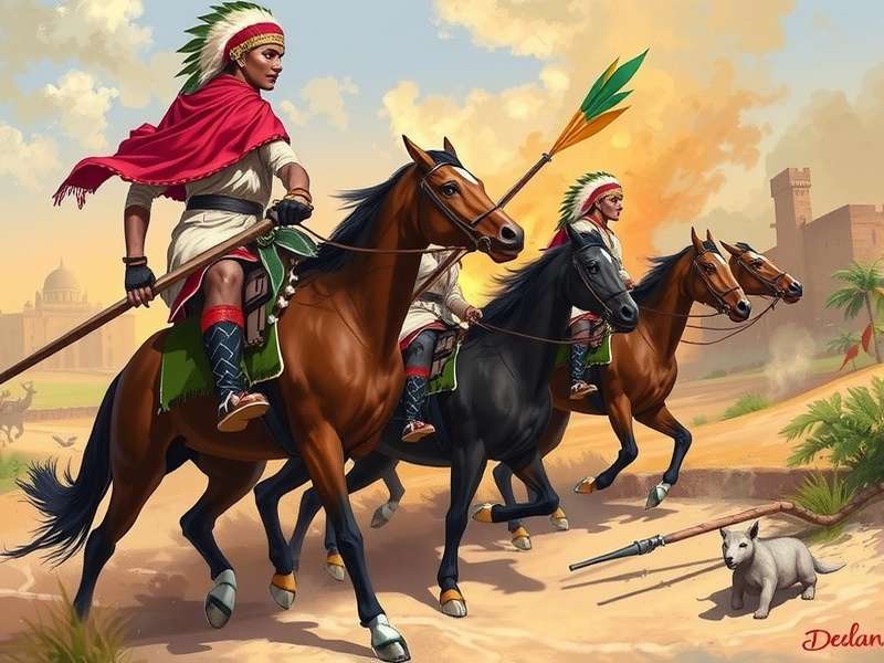 Indian Skirmish Royale Gameplay Controls - Touchscreen Layout for Movement, Aim, Shoot, and Heal