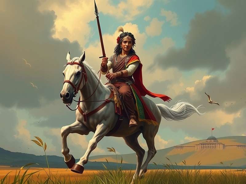 Indian Skirmish Royale Game Cover - Desi Battle Royale with Indian Landmarks and Characters